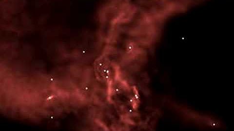 Binary star systems resulting from a SPH simulation