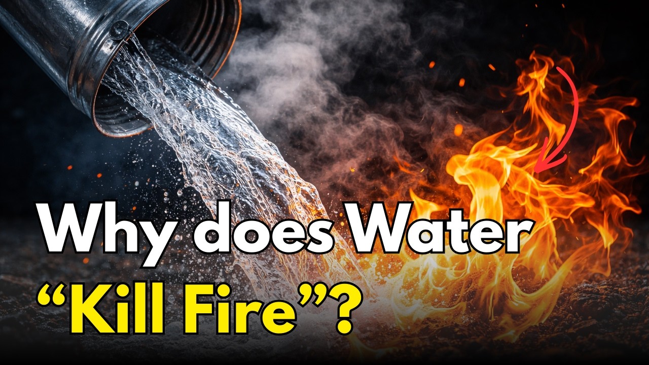 Why Does Water Kill Fire? (The Real Science Explained)