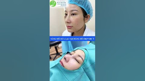 NÂNG MŨI SỬA LẠI CÓ ĐƯỢC DÁNG MŨI ĐẸP TỰ NHIÊN NHƯ MONG MUỐN