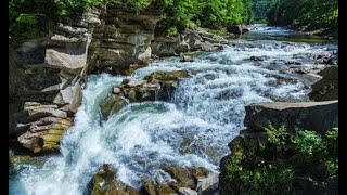 Карпати. Яремче. Водоспад Пробій / Карпаты. Водопад Пробий / Carpathians. Waterfall Probiy