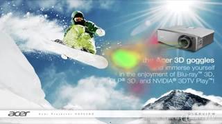 Acer H9500BD 2000 Lumens 1080P Full HD 3D Home Theater DLP