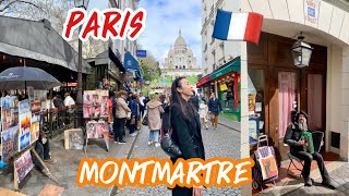 เที่ยวคนเดียว ปารีส มงมาร์ต 8 แลนด์มาร์ค Montmarte Paris Vlog