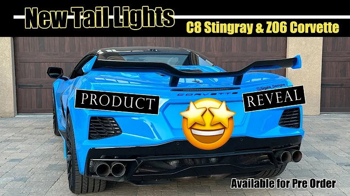 NEW PRODUCT! Smoked Tail Lights Available for Both C8 Stingray & Z06 Corvettes!