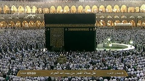 تلاوة ندية للشيخ عبدالله الجهني فجر 6-6-1434هـ