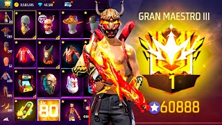 Thumbnail for ENTRE A LA CUENTA "TOP 1 GLOBAL" 😰🔥 Y ESTO ES TODO LO QUE TIENE 😮💨 FREE FIRE