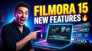 Filmora 15 New Features 🔥 | Full Review in Urdu/Hindi | AI Editing Game Changer 😱