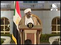 خطاب الرئيس البشير للأمة السودانية من القصر الجمهوري الجمعة 22فبراير2019 
