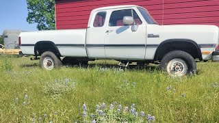 For Sale  original survivor 1st gen 12 valve Dodge 5.9 Cummins Dodge Power Ram Diesel 4x4 