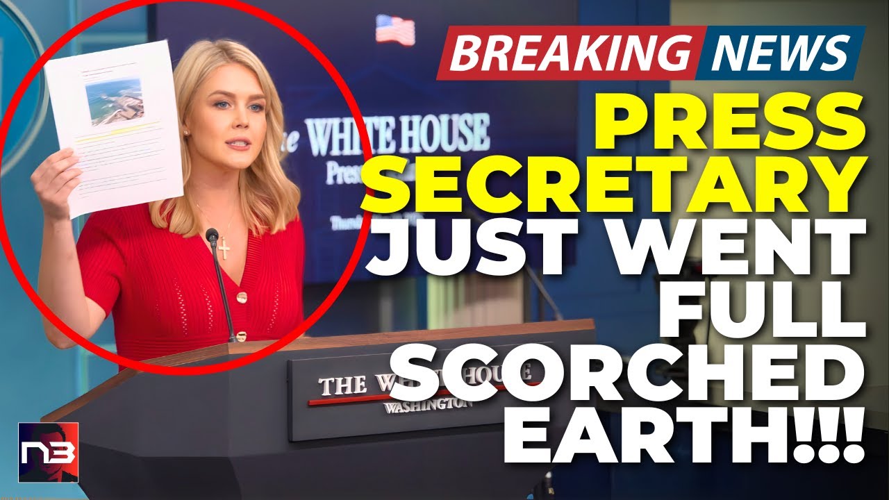 ⁣🚨BREAKING: Press Secretary Just Went FULL SCORCHED EARTH & The Room Couldn't Believe What S