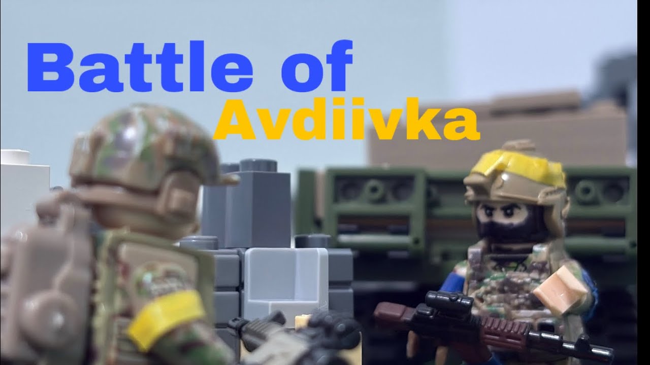 Battle of Avdiivka | Lego Stop Motion | Ukraine War