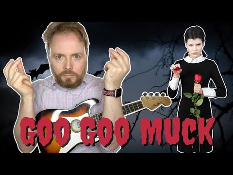 WEDNESDAY - GOO GOO MUCK - THE CRAMPS (Netflix show) - UKULELE TUTORIAL
