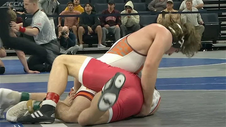 165lbs Thomas Bullard (NC State) dec Clayton Ulrey...