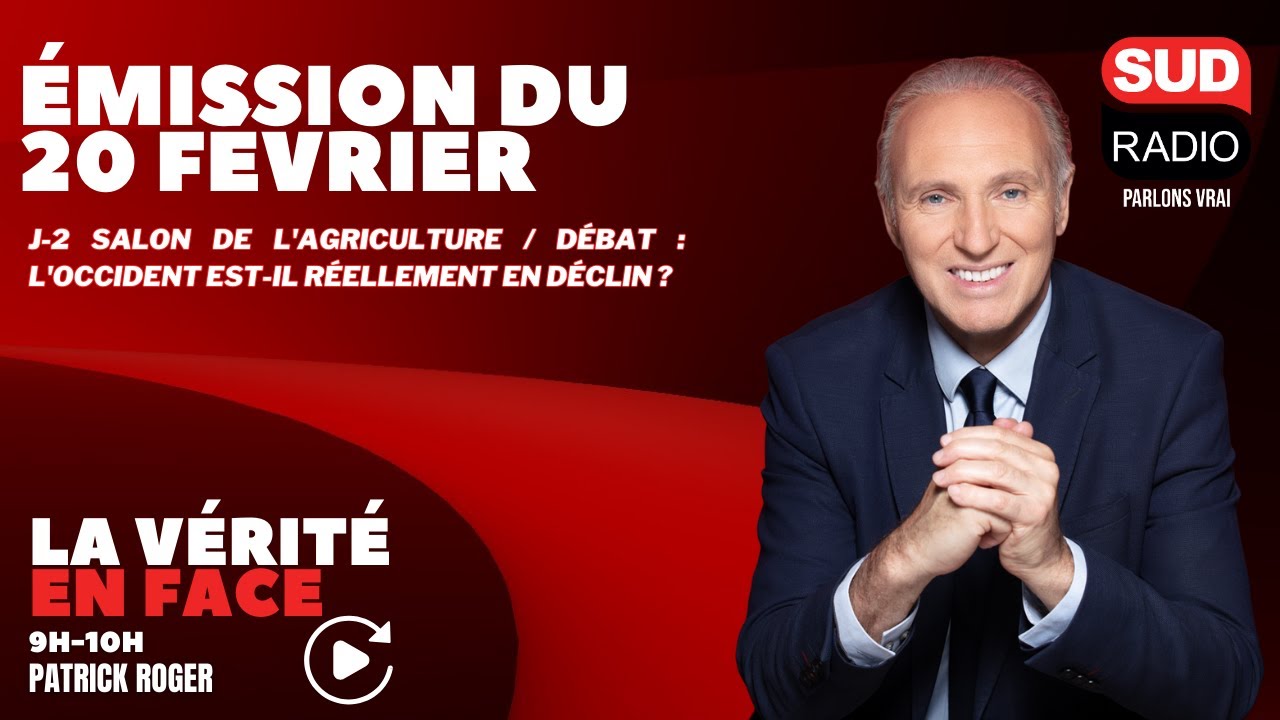 J-2 salon de l'agriculture / Débat : L'Occident est-il réellement en déclin ?