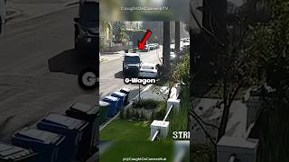 Dramatic Moment LA Mom Crashes G Wagon into Home Burglars' Vehicle