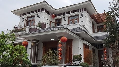 Biệt Thự Nhà Vườn Mái Nhật Hai Tầng Tại Yên Dũng Bắc Giang