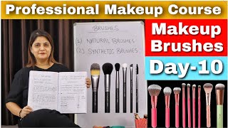Makeup Brushes and their uses | Makeup Brushes for beginners | Type of makeup brushes with name