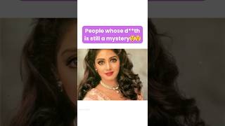 Bollywood mysteries 🤔