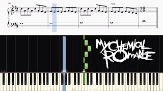 My Chemical Romance - Disenchanted - Piano Tutorial + SHEETS chords