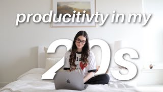 a busy day working from home | productivity in your 20s