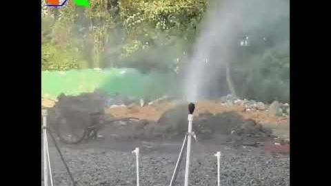 Vòi phun nước 2 tia xoay tròn phun mưa tưới cây