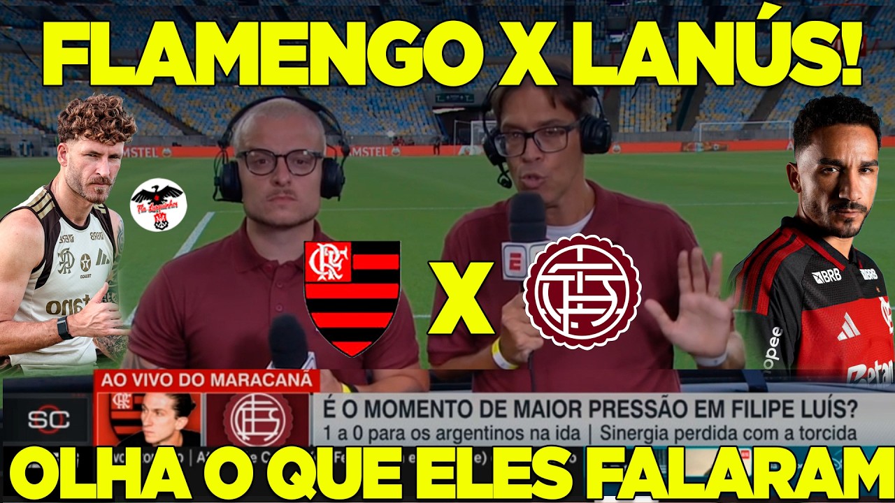 FINAL DA RECOPA! FLAMENGO X LANÚS NO MARACANÃ! TUDO PRONTO PARA GRANDE FINAL! NOITE DE SER CAMPEÃO