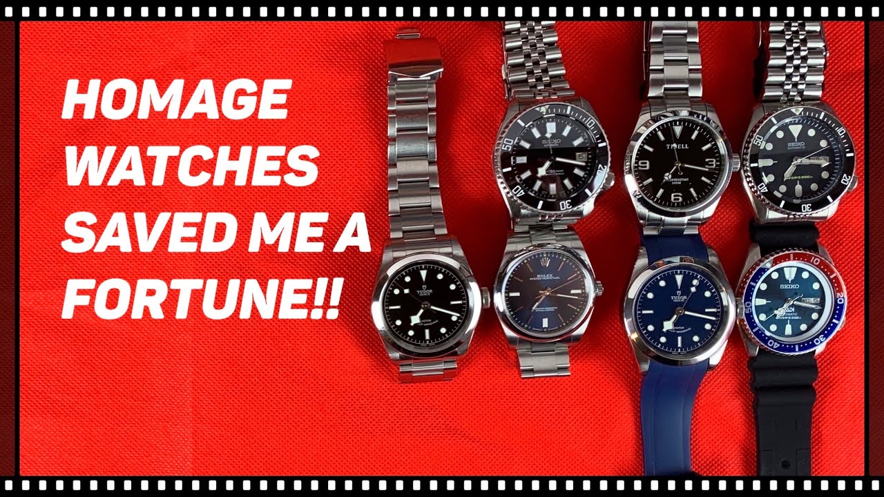 Homage watches saved me a fortune