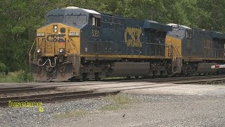(18) CSX Trash Train #2 Q710 @ Westfield  May 31 2016