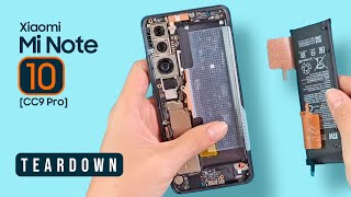 Xiaomi Mi Note 10 Disassembly Inside - CC9 Pro 108mp Teardown