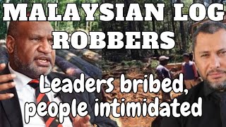 90% Logging in PNG Controlled by Malaysians: Rimbunan Hijau, VANIMO JAYA, SABAN ENTERPRISES, WTK