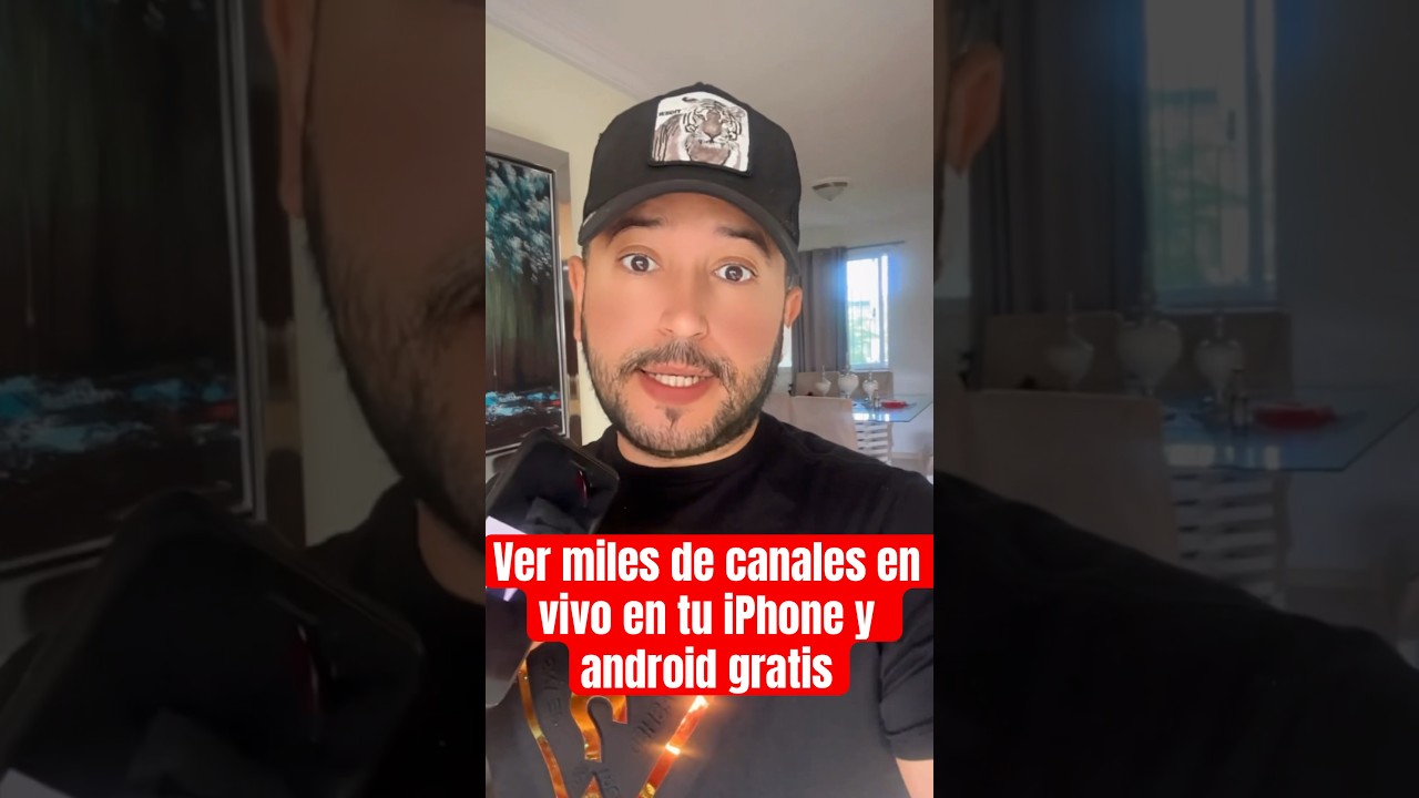 Como ver miles de canales en vivo gratis en tu iPhone o android. 