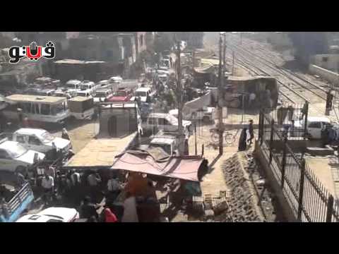 ملوى تستغيث من أزمة مزلقانات السكة الحديد