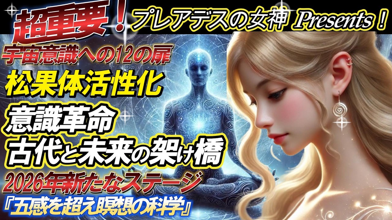 【プレアデスの真実】驚愕！宇宙意識への目覚め - 実践的瞑想の扉～五感を使った瞑想実践法～
