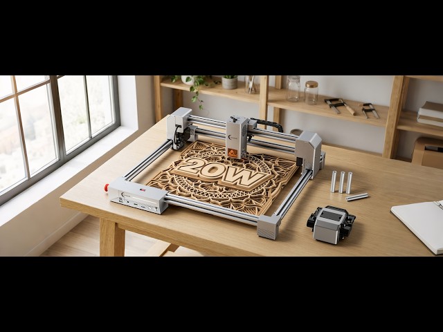 JL9 (X1 Pro) 20W Diode Laser Engraver | Powerful, Expandable