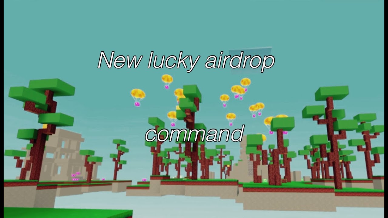 New Secret Airdrop Command Roblox Bedwars YouTube Maxresdefault