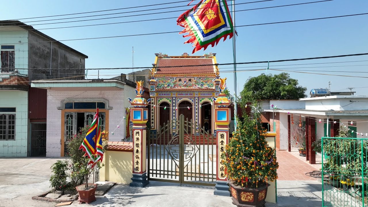 Lễ Khánh Thành từ đường Chi Họ Trần xóm Xuân Ninh Bạch Long Giao Thủy Nam Định