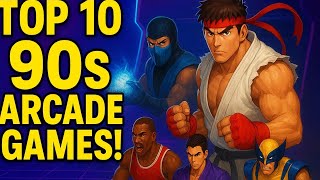 "Top 10 Best 90s Arcade Games 🎮 | Street Fighter, Mortal Kombat, Tekken & More" screenshot 4