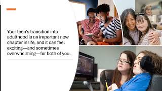 JIA The Basics of Moving into Adulthood:  Tools Families Can Use
