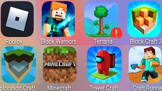 Tower Craft,Minecraft,Block Warriors,Roblox,Exploration Craft,Craft Runner,Block Craft 3D,Terraria screenshot 3
