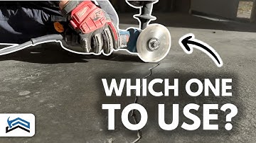 How To Grind Open Concrete Cracks | Concrete Sealing Prep