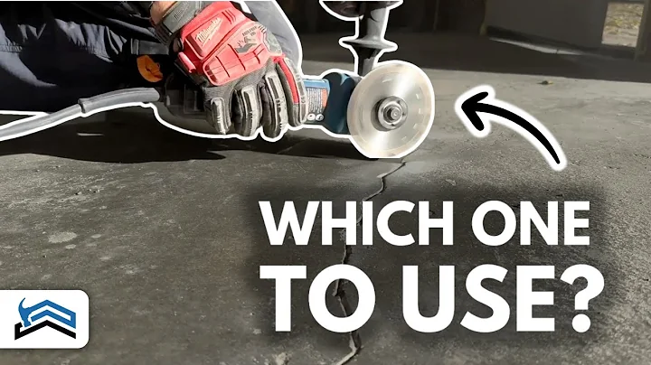 How To Grind Open Concrete Cracks | Concrete Sealing Prep