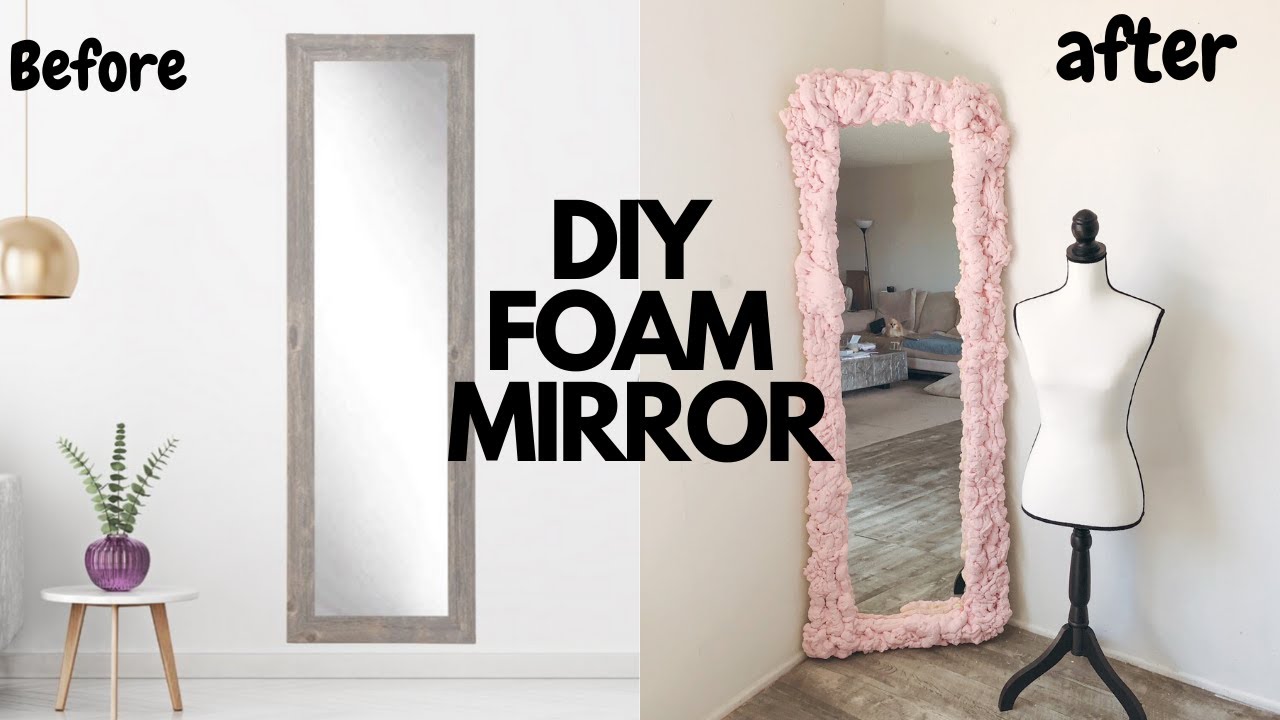 VLOG: DIY Foam Mirror! - YouTube