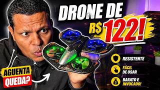 Drone de R$122: Brinquedo ou Surpresa? Fiz o Teste Completo! RX122
