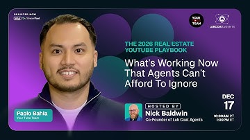 The 2026 Real Estate YouTube Playbook: What’s Working Now That Agents Can’t Afford To Ignore