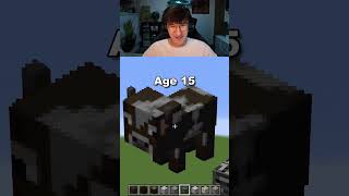 Minecraft Cow Pixel Arts at Ages 😳🐮