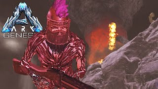 [9] RUN! THE VOLCANO'S ERUPTING!!! (ARK Genesis Gameplay)
