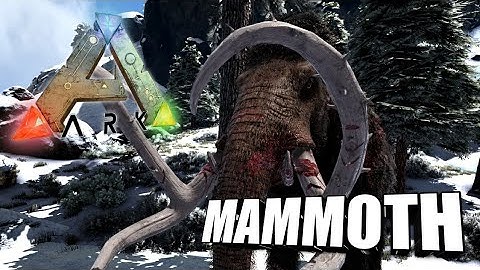Taming A Mammoth | Ark Survival Evolved | The Island