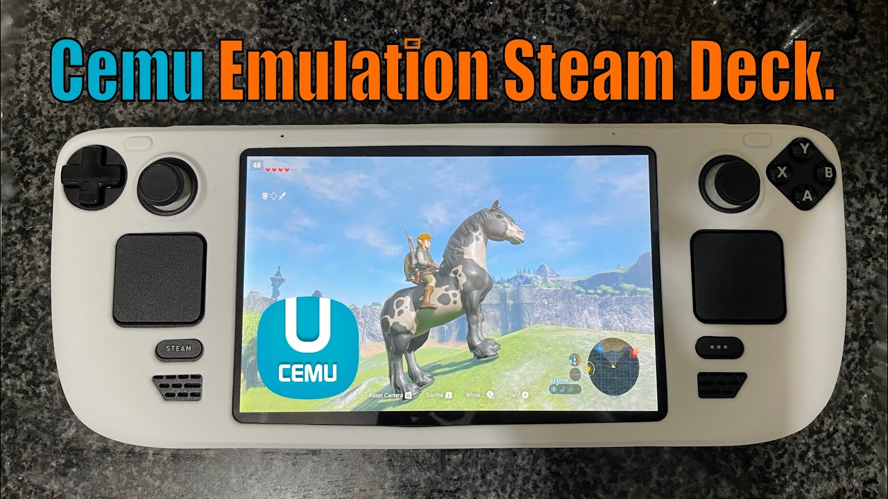 How to install CEMU WiiU Emulator on Steam Deck with EmuDeck