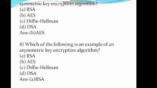 Information Security Test 2