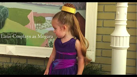 Lane Cosplays as Megara from Disney's Hercules