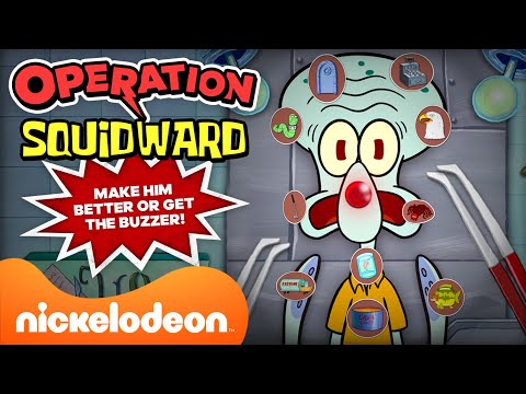 عملية سكويدوارد كل لحظة تألم فيها سكويدوارد SpongeBobOfficial سبونج بوب Nickelodeon 